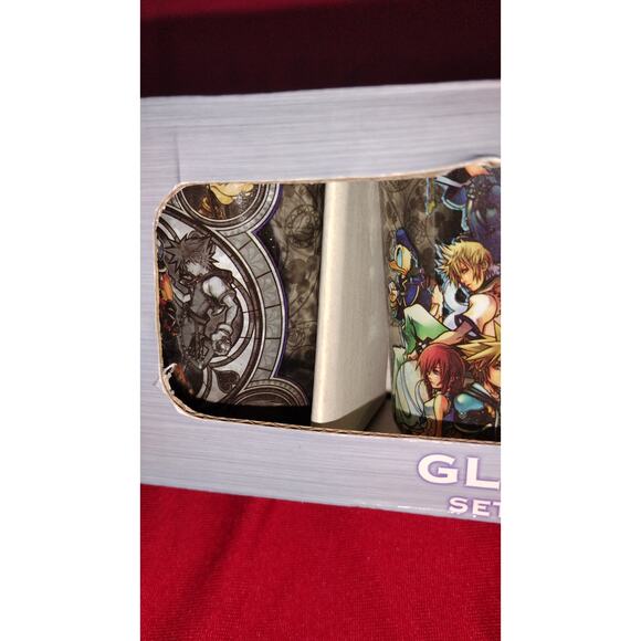 Kingdom Hearts Shot Glass Set of 4 – Disney Collector’s Item Brand New HTF - Picture 7 of 7